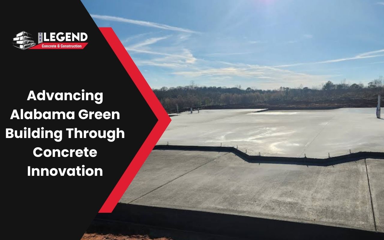 Sustainable concrete construction underway in Alabama